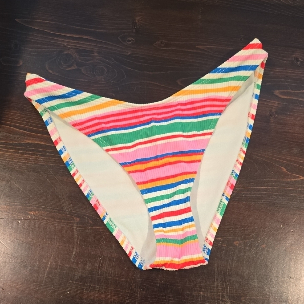 Wild Fable Striped Bikini Bottom